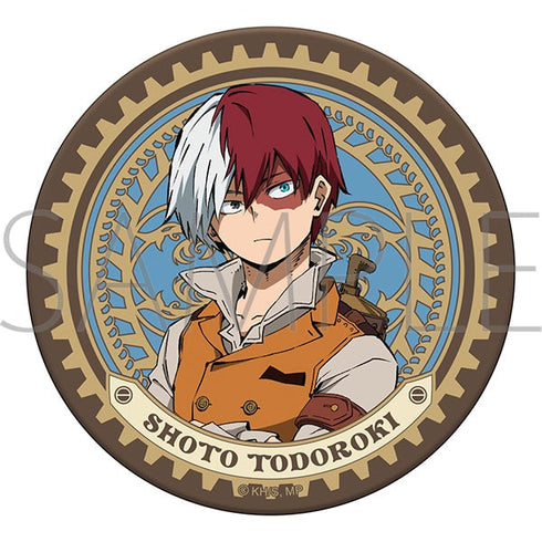 『僕のヒーローアカデミア』レザーコースター 轟 焦凍 スチームパンクver.